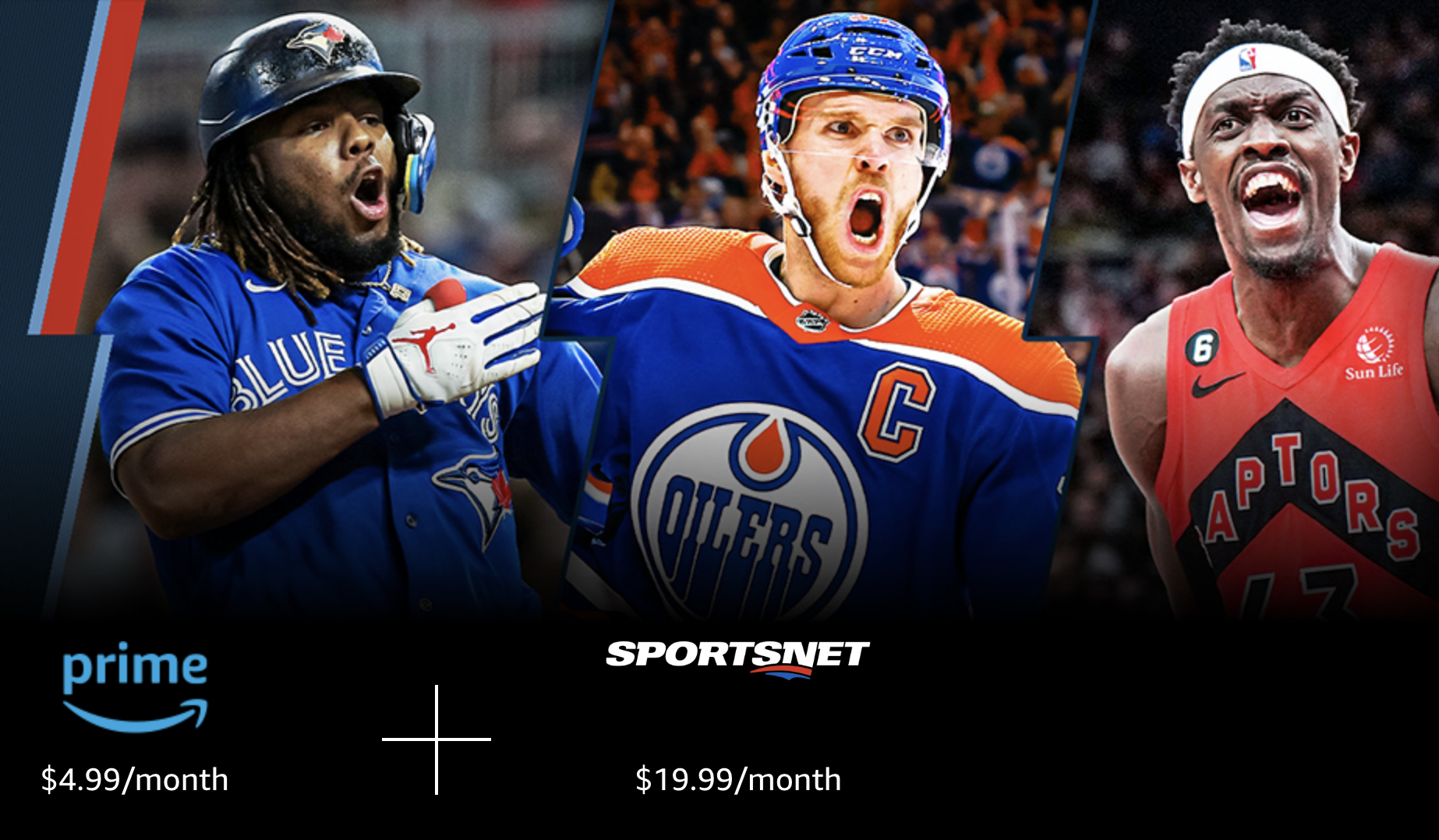 Amazon Prime and Sportsnet banner